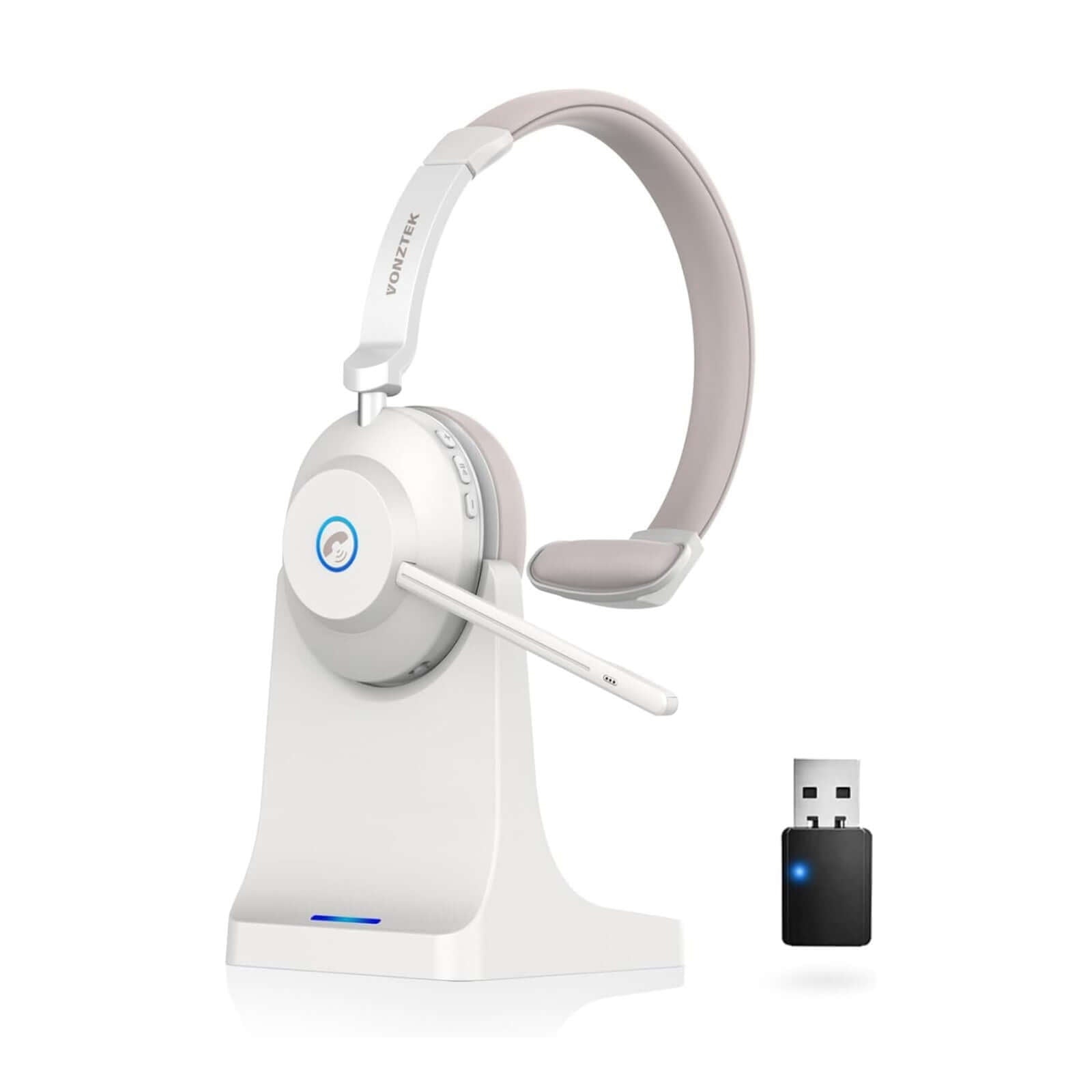 vonztek:Wireless & Bluetooth Headsets | Headphones with Mic for PC
