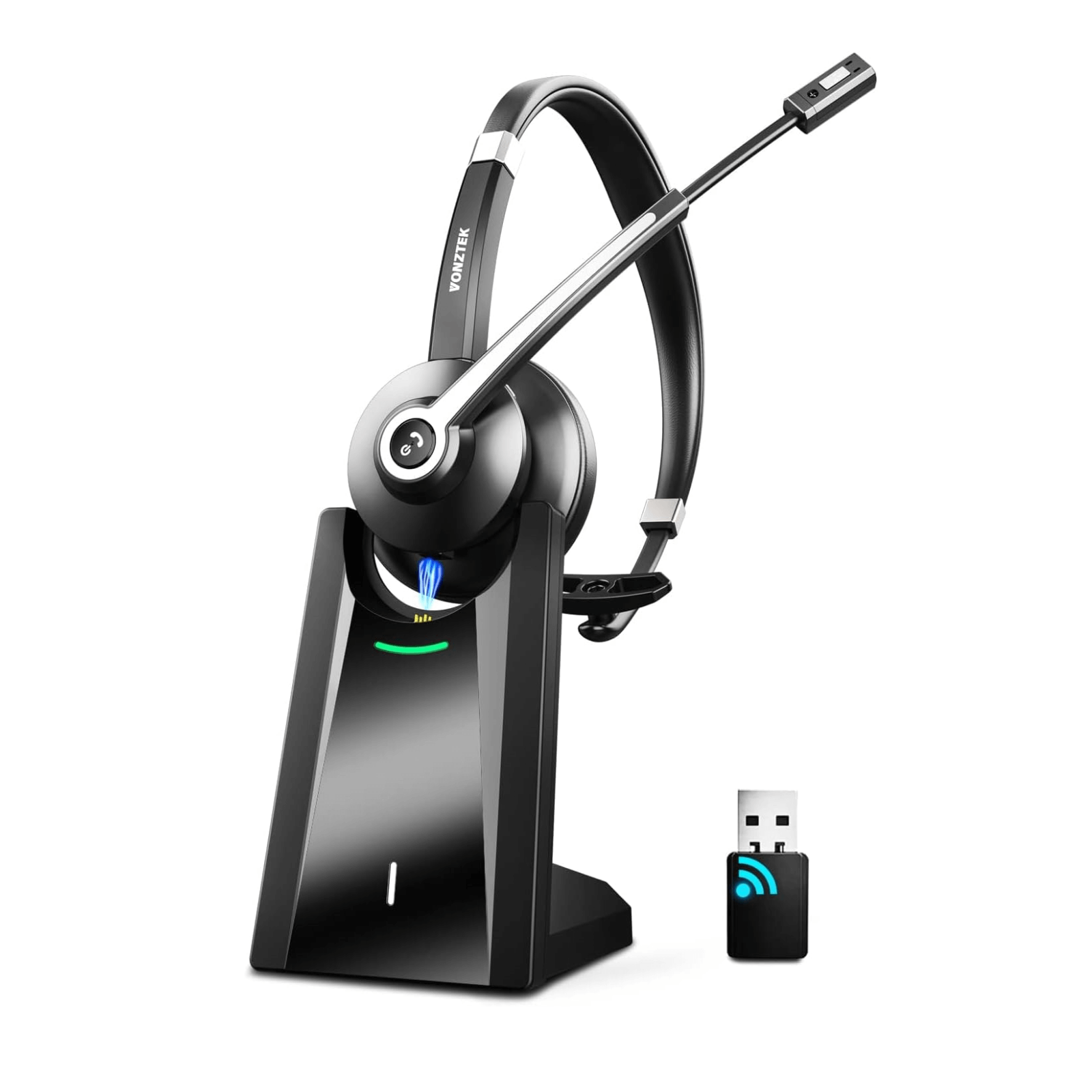 vonztek:Wireless & Bluetooth Headsets | Headphones with Mic for PC