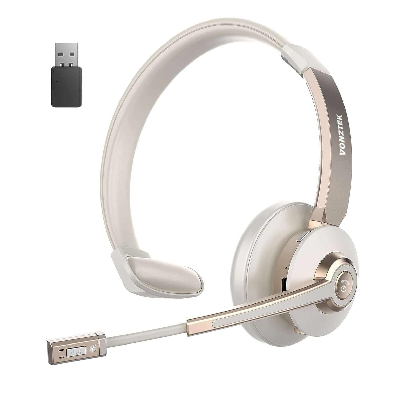 vonztek:Wireless & Bluetooth Headsets | Headphones with Mic for PC