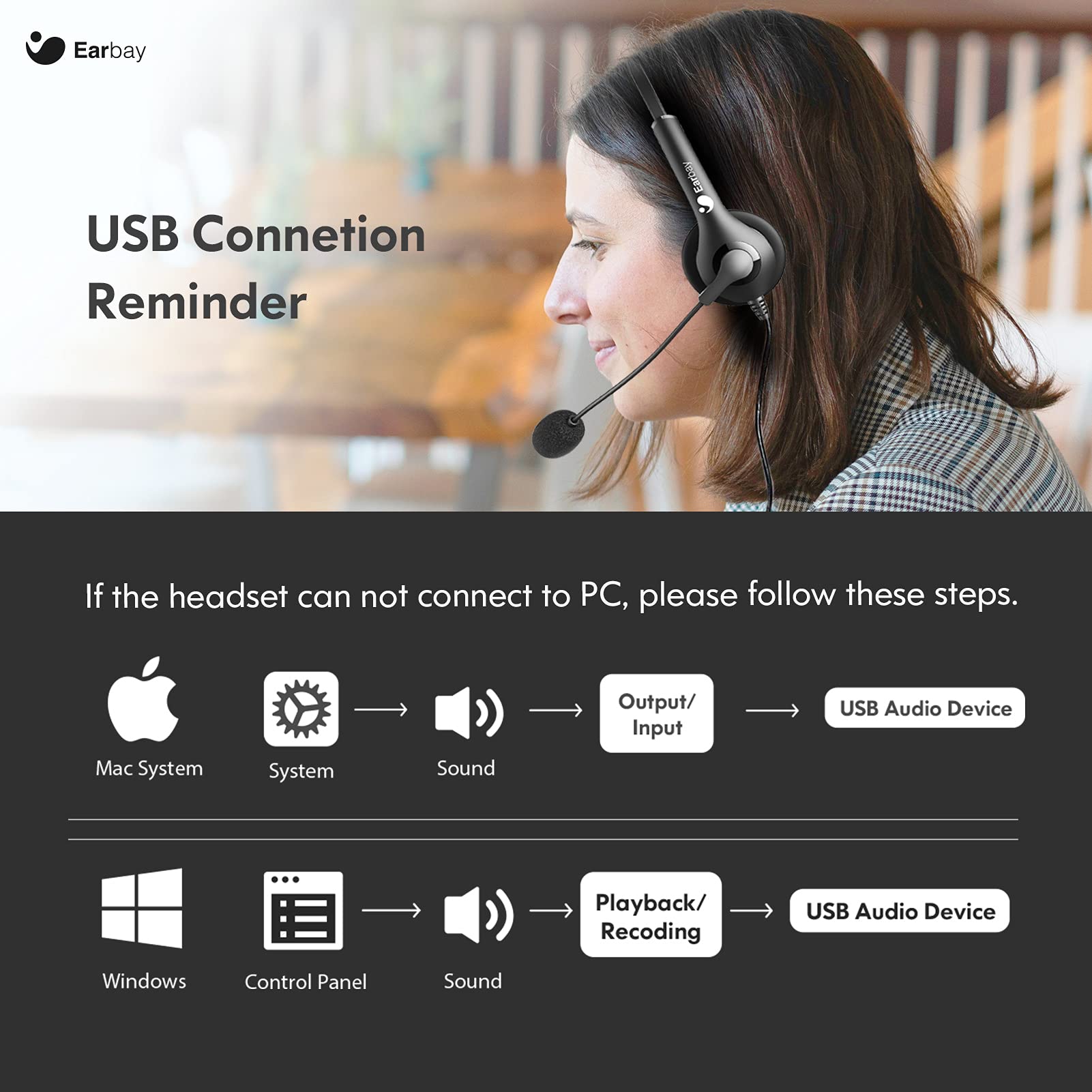 Wired Headset with Microphone 3.5mm Jack 382U3